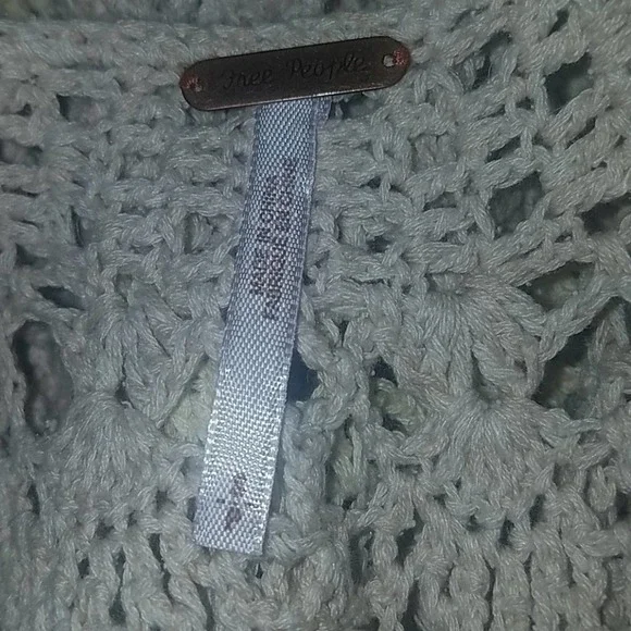 FREE PEOPLE Bohemian sz small sweater wrap, $88 - Picture 5 of 6